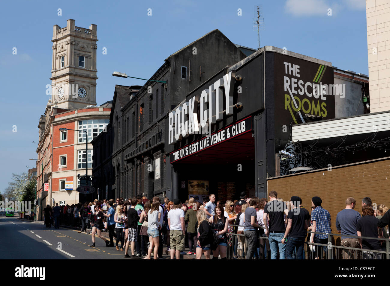 "Treffen der Deck-Festival" Rock City Konzert Veranstaltungsort Nottingham Stadtzentrum Nottinghamshire England GB UK EU Europa Stockfoto