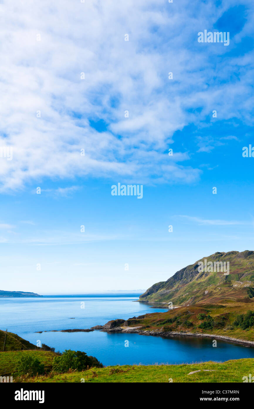 Landschaft, Maclean's Nase, Loch Sunart, Ardnamurchan, Schottland Stockfoto