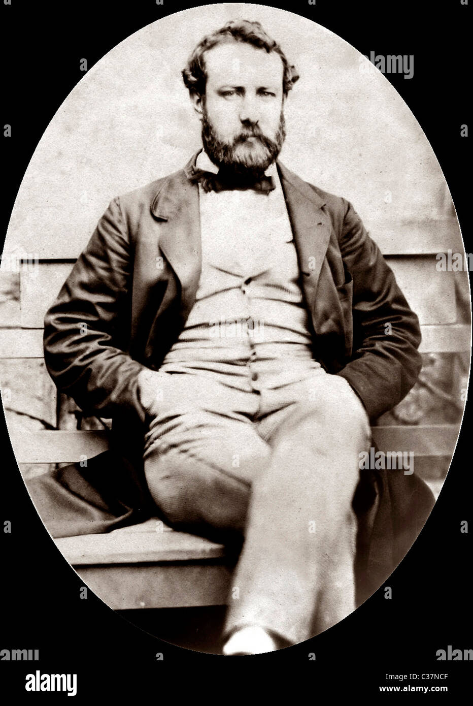 Jules Gabriel Verne, französische Autor Jules Verne Stockfoto
