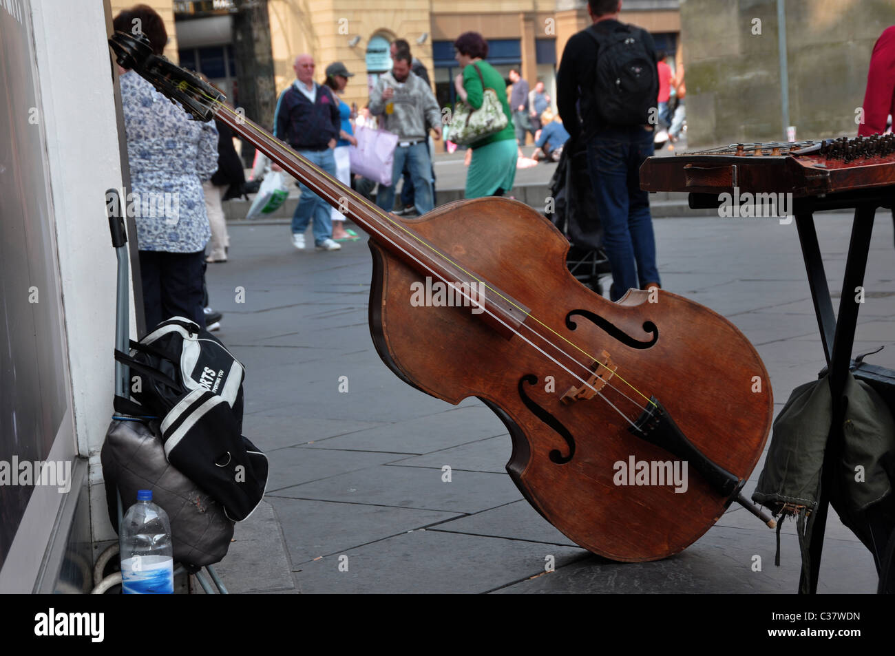 Kontrabass Stockfoto