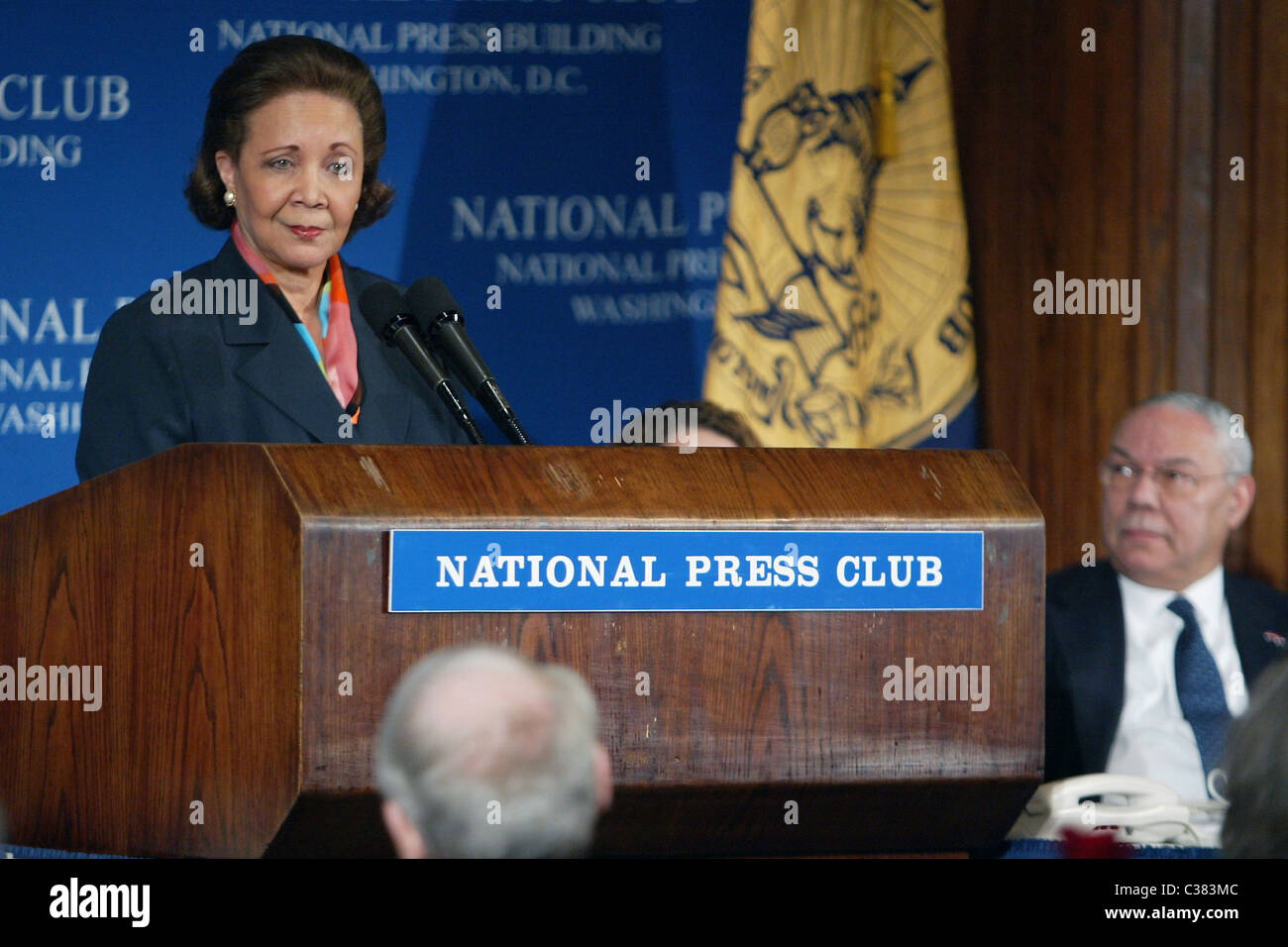 Alma Powell und Colin Powell Alma Powell, Stuhl, Board of Directors