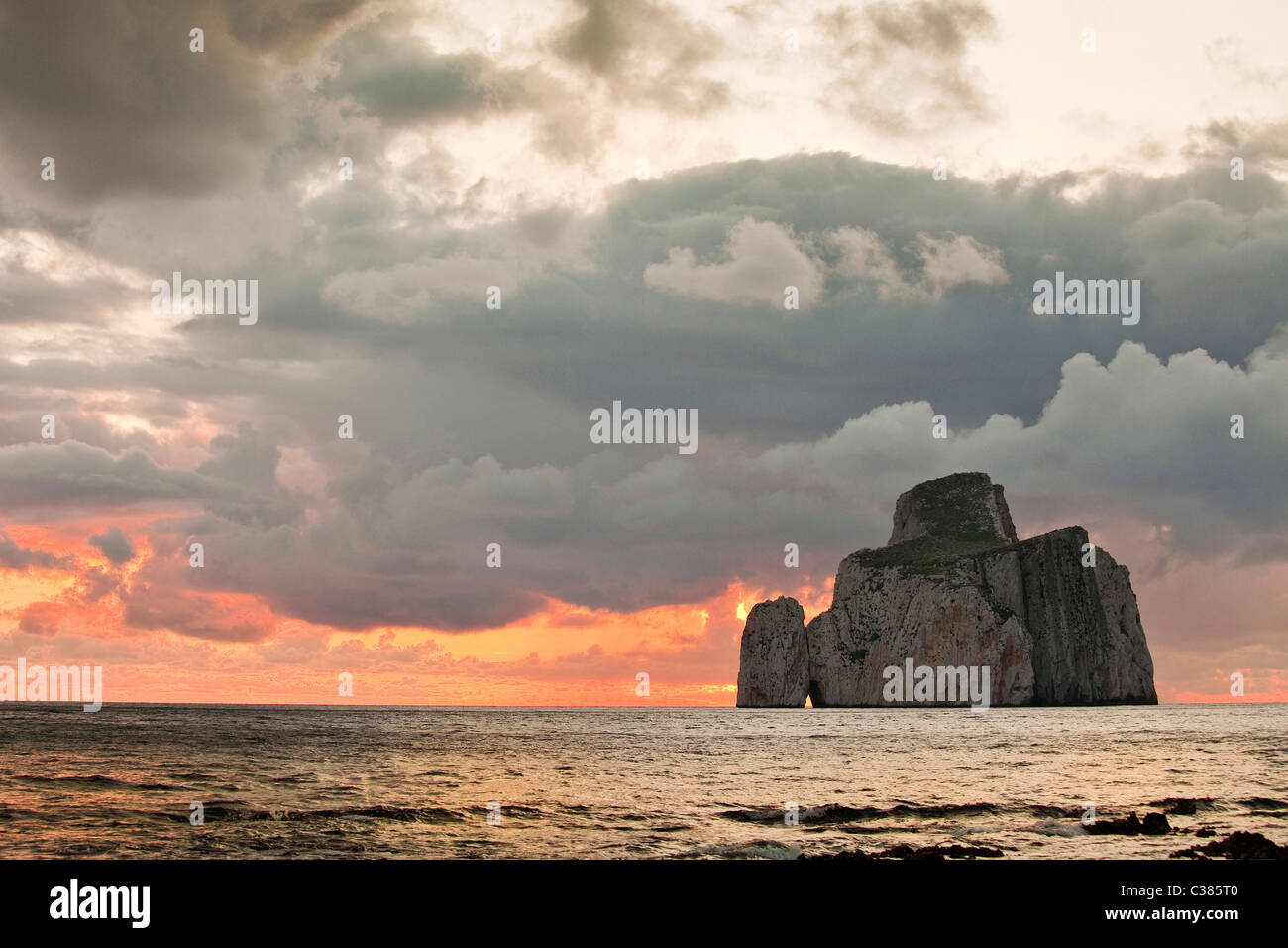 Pan di Zucchero, Masua, Nebida, Iglesias (CI), Sardinien, Italien, Europa Stockfoto