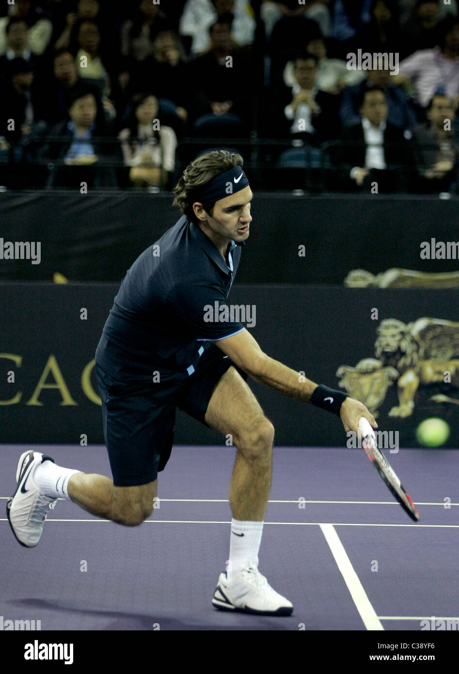 Roger Federer, mehrfacher Grand-Slam-Sieger Stockfoto