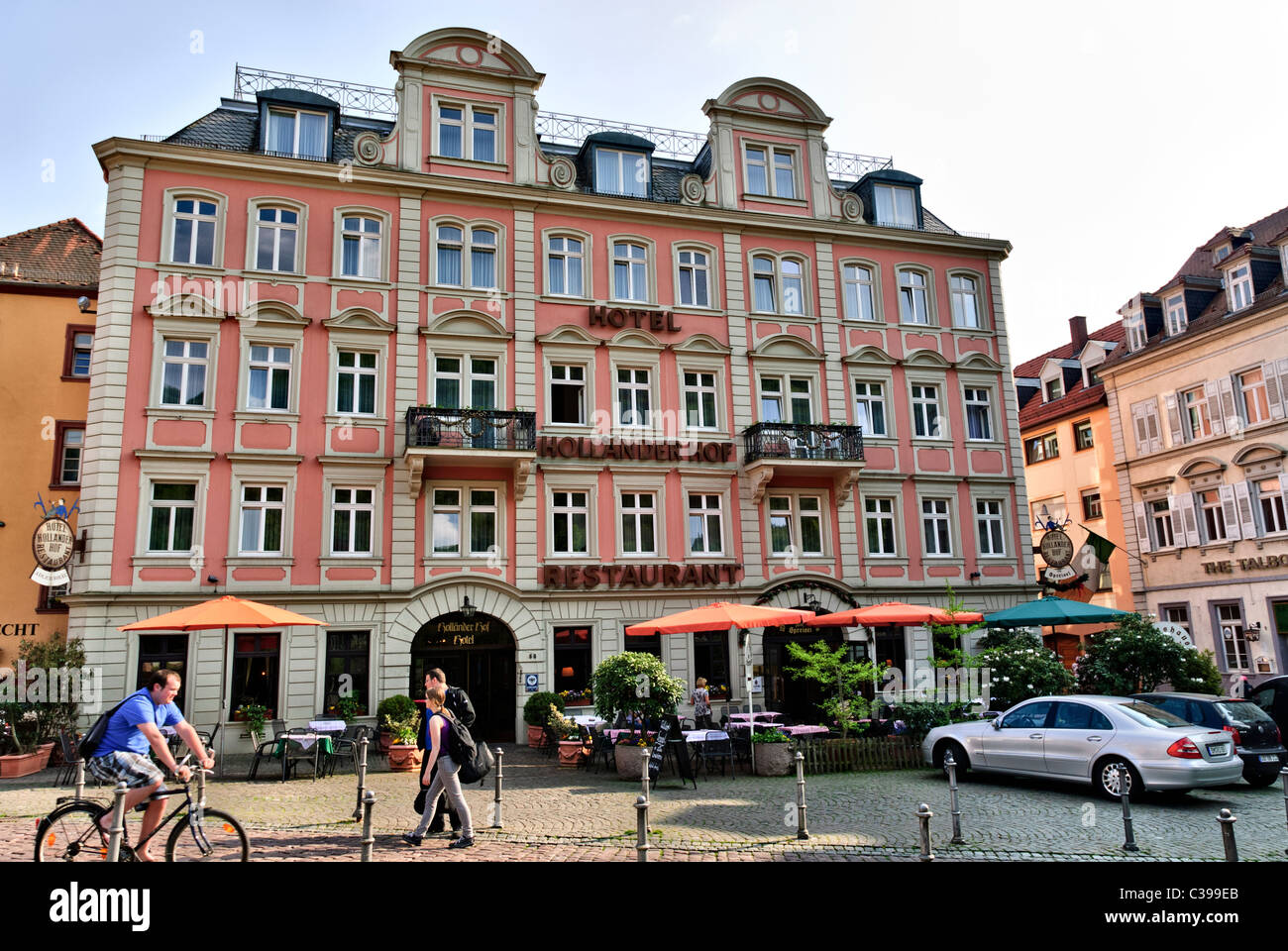 Hotelrestaurant Holländer Hof, Heidelberg, Deutschland, Europa Stockfoto