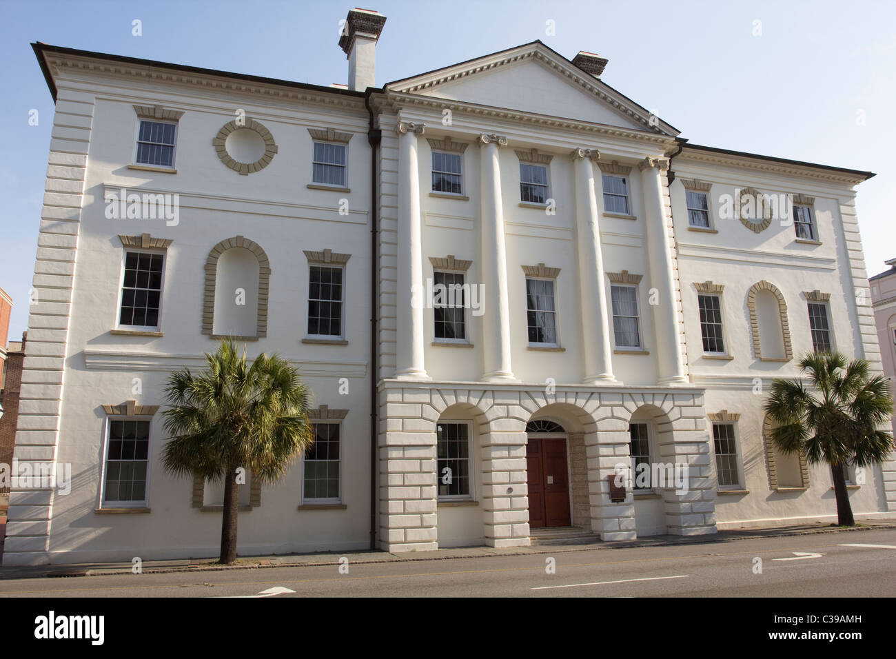 Grafschaft von Charleston historischen Gerichtsgebäude 84 Breite Straße Charleston South Carolina Stockfoto