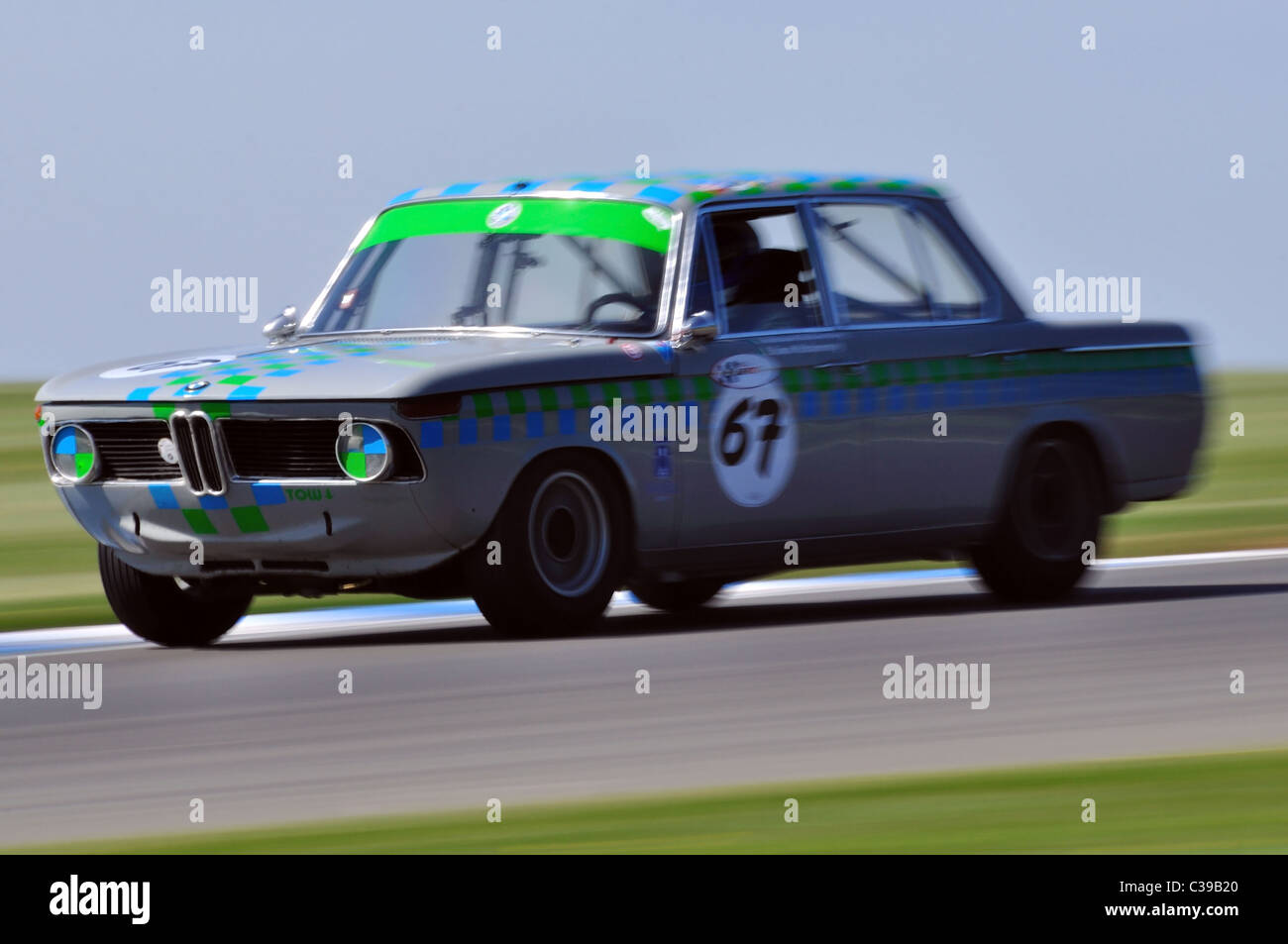 U2TC Pre - 66 unter 2 Liter Tourenwagen - Leo Voyazides/Simon Hadfield, 1963 Ford Lotus Cortina Mk1 Stockfoto