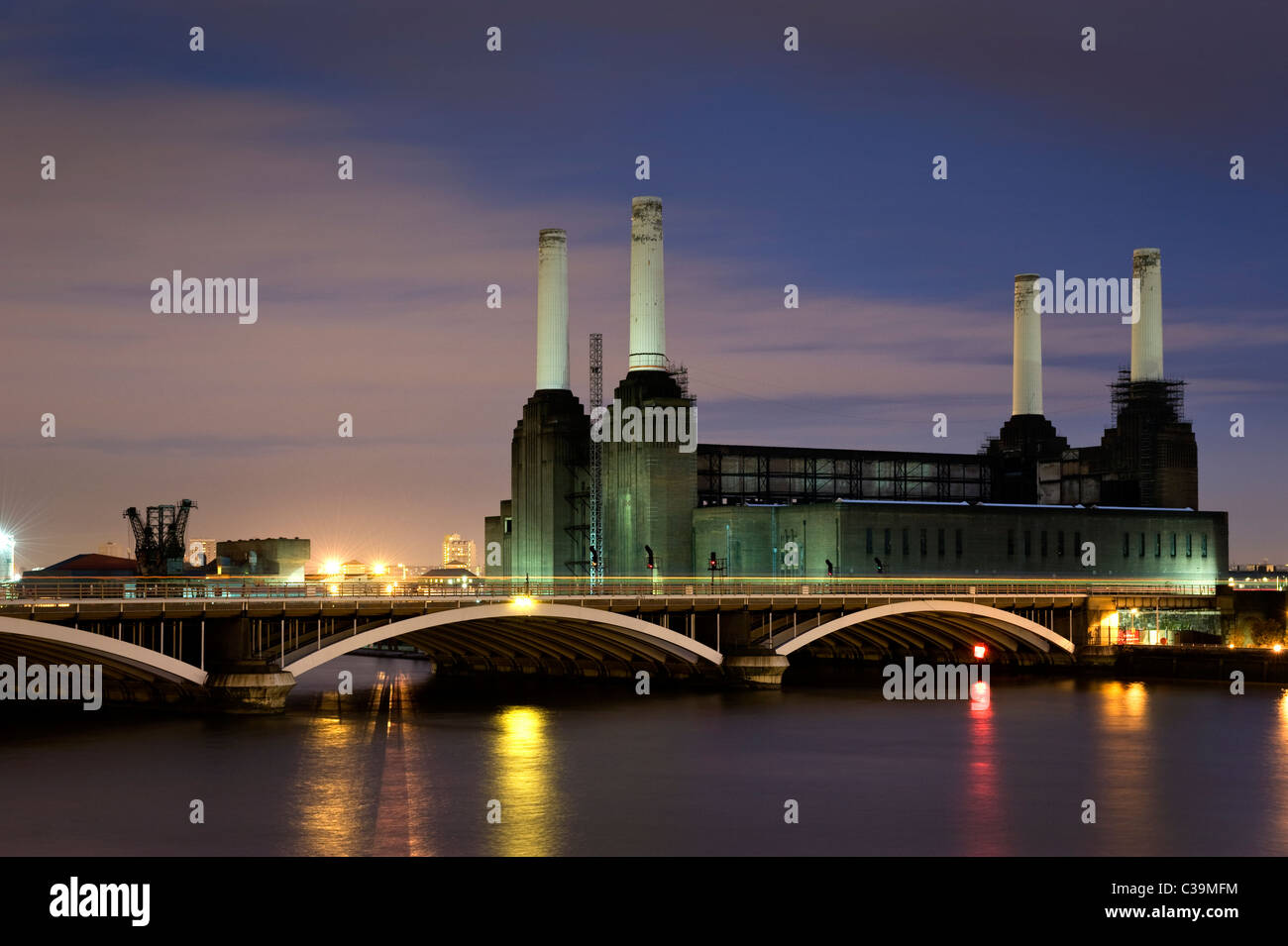 Battersea Power Station, London Stockfoto