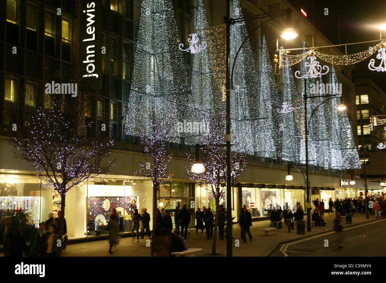 John Lewis Store, London. Stockfoto