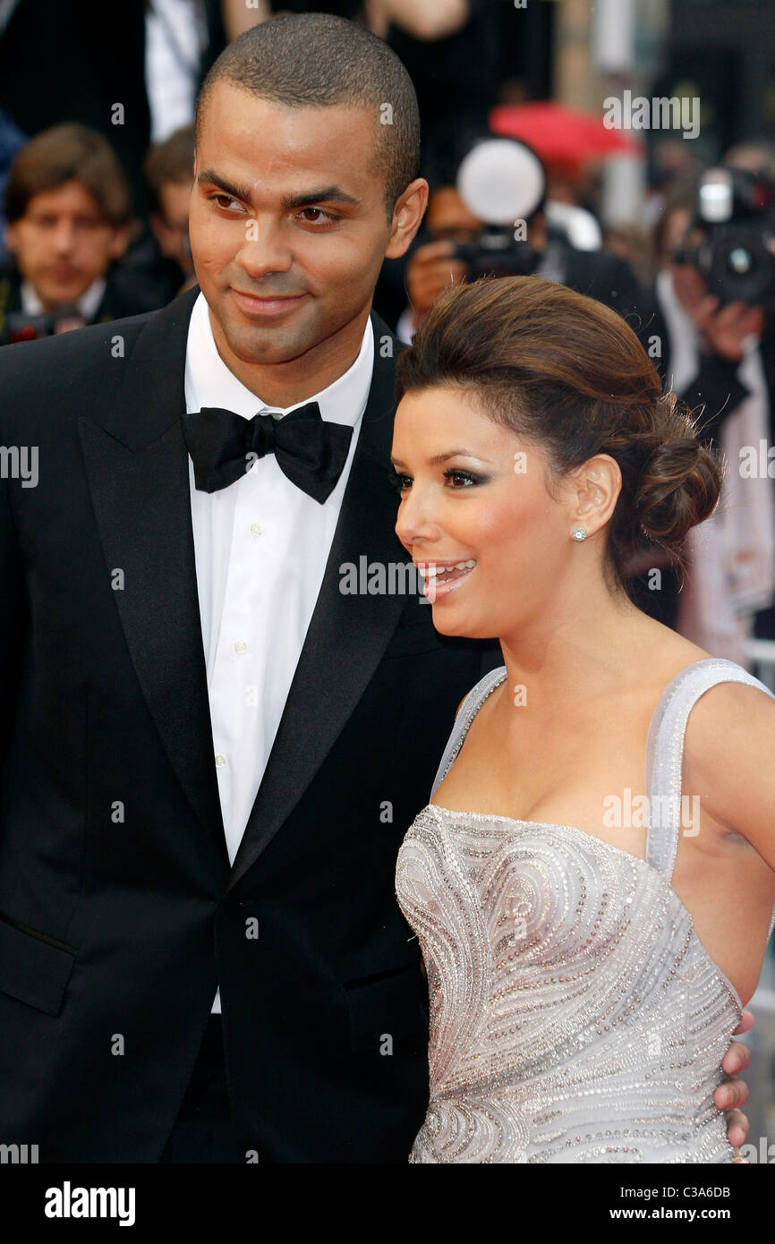 Eva Longoria Parker und Tony Parker 2009 Cannes International Film Festival - Tag 3 "Bright Star" Premiere - Arrivals Cannes Stockfoto