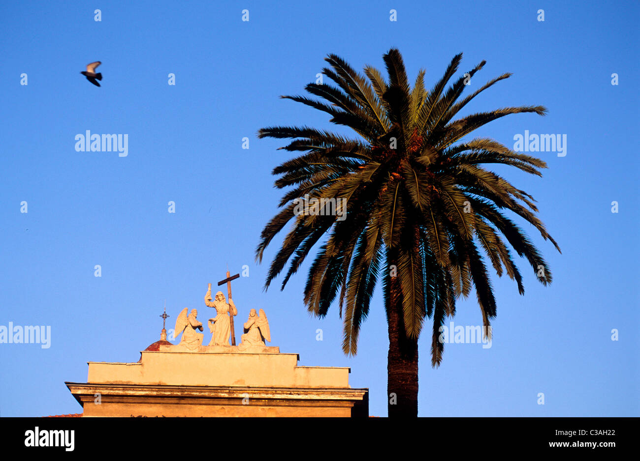 Frankreich, Alpes Maritimes, schön, Kirche Saint-Roch Stockfoto