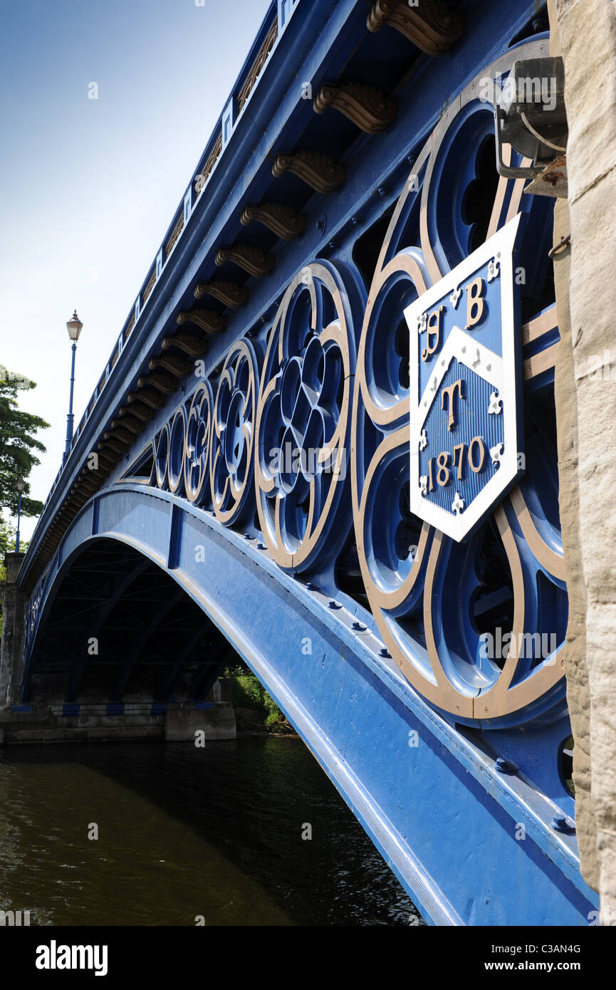 Die Brücke über den Fluss Severn an Stourport am Severn Worcestershire England Uk Stockfoto