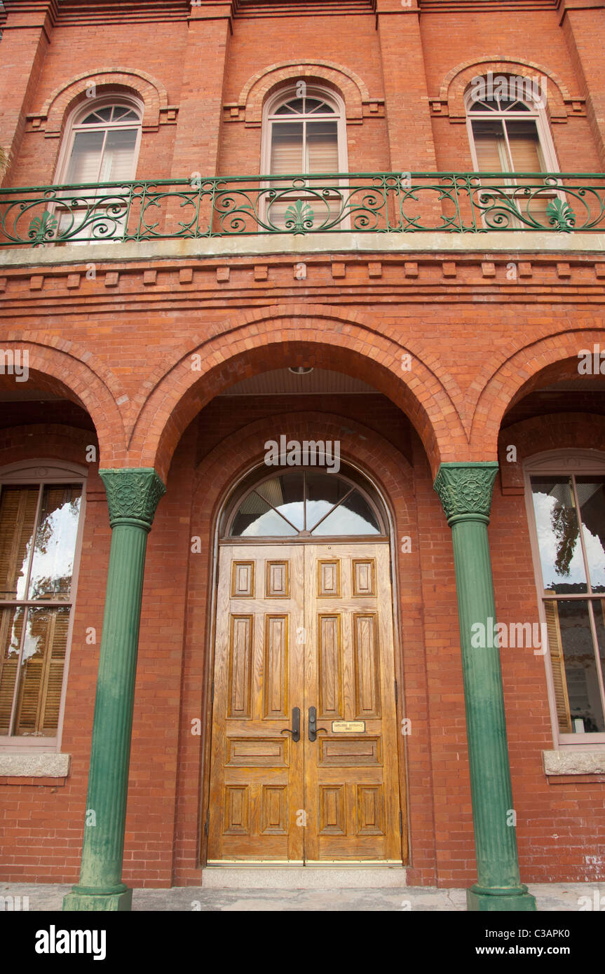 Amelia Island, Florida Fernandina Beach. Historischen Nassau County Courthouse, c. 1891. Stockfoto