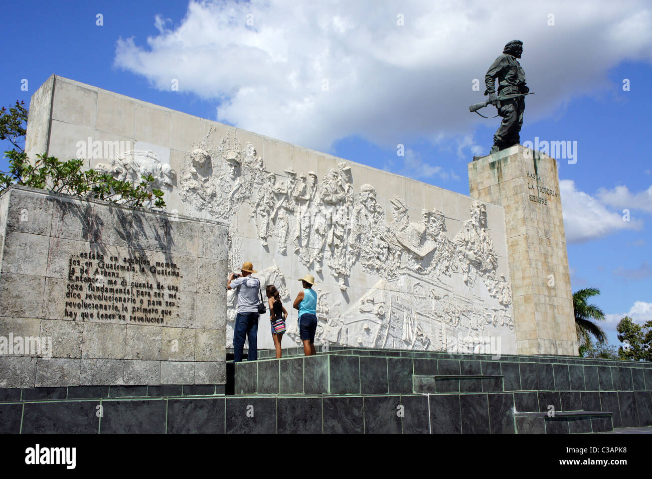 Che-Guevara-Denkmal und das Mausoleum, Santa Clara, Kuba Stockfoto