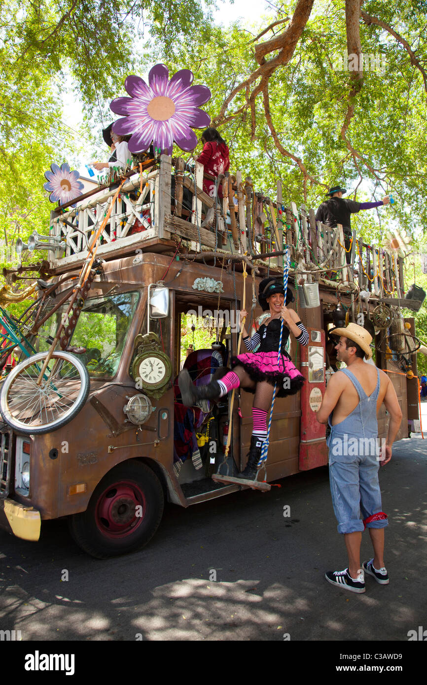 Doo-Dah-Parade, Pasadena, Kalifornien, USA Stockfoto