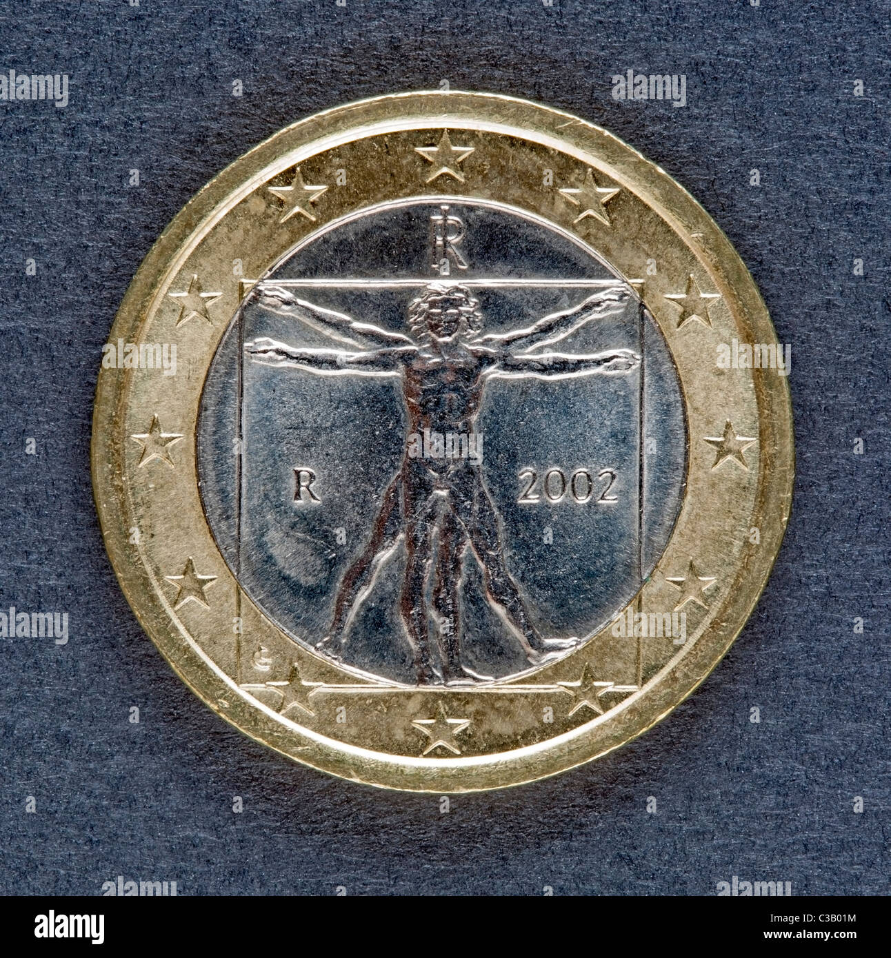 Italian euro coin one -Fotos und -Bildmaterial in hoher Auflösung – Alamy