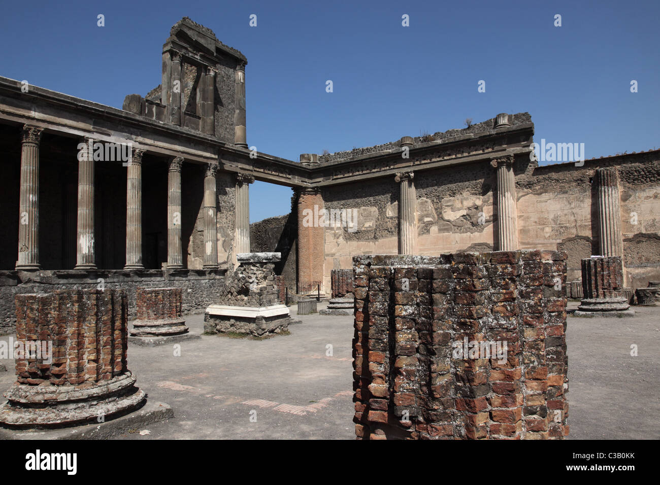 Pompeji, Neapel, Italien Stockfoto