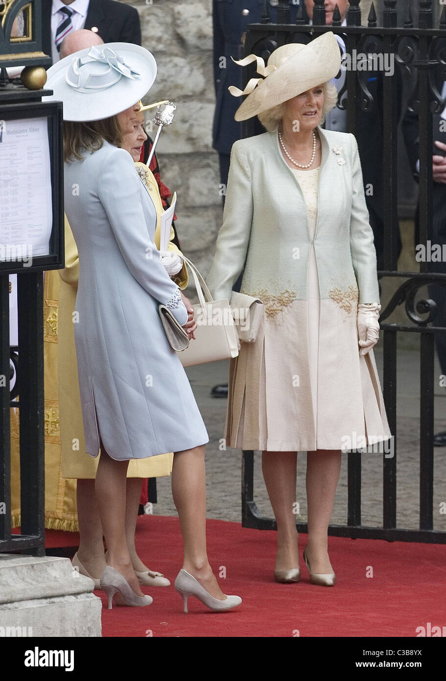 Königliche Hochzeit von Prinz William, Catherine Middleton in der Westminster Abbey am 29. April 2011 in London, England.     Carole Stockfoto
