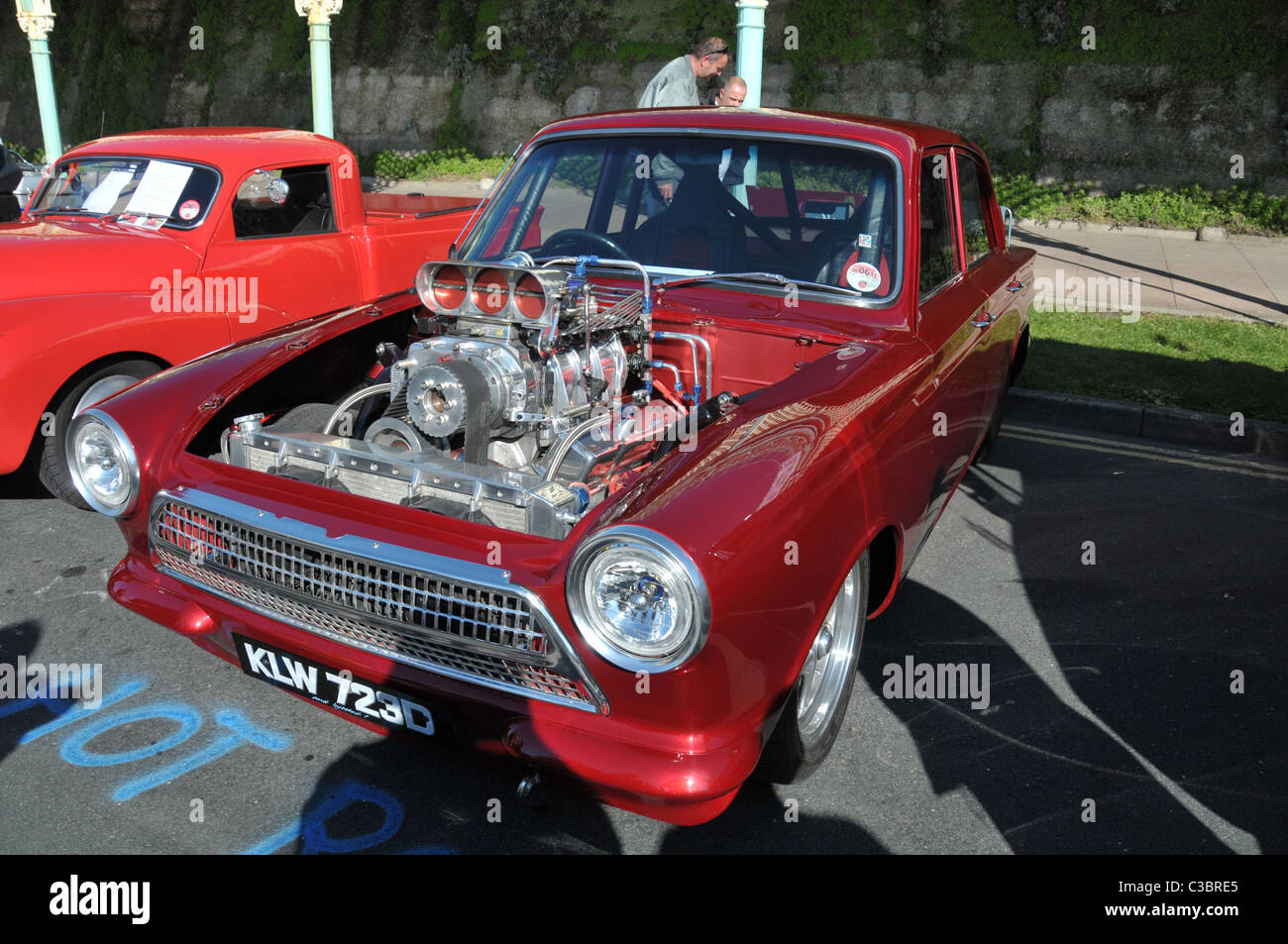 Ford Cortina mk 1 Hotrod Stockfoto