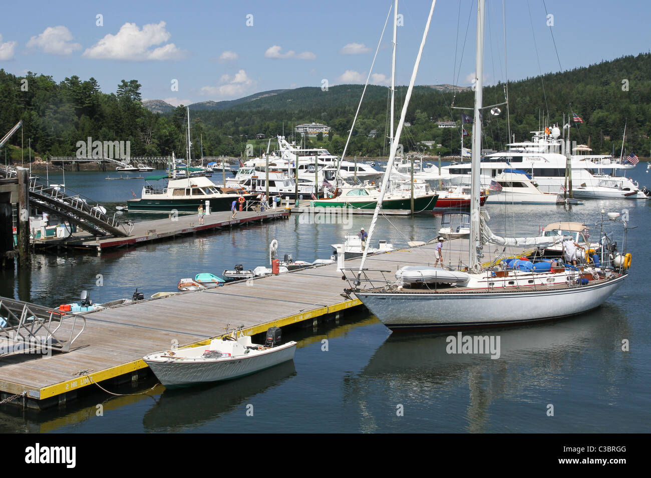 Northeast Harbor Stockfoto