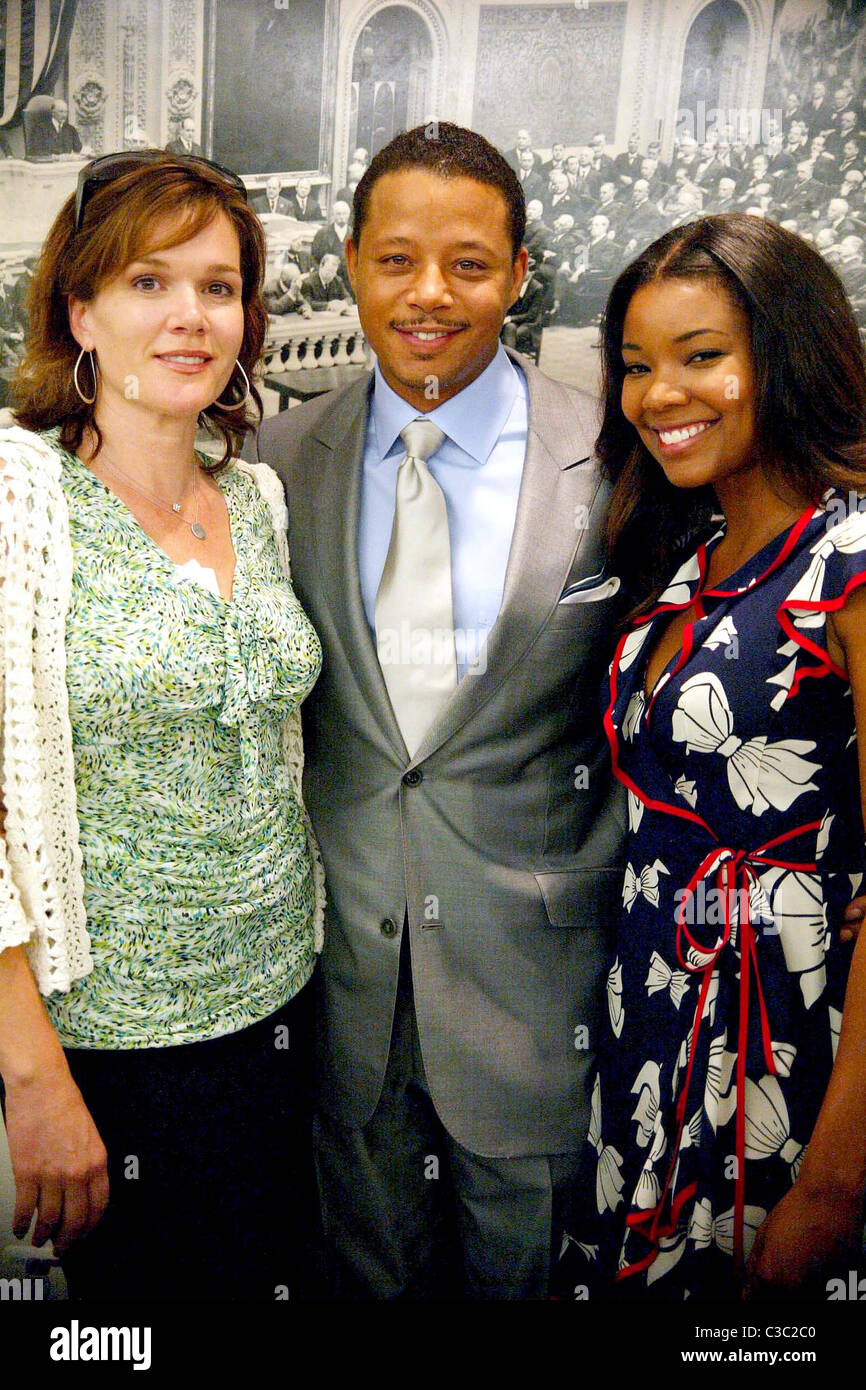 Catherine Dent Terrence Howard Und Gabrielle Union Kinder Vereinen Nationen 4 Nationale Jahreskonferenz Statt Im The House Stockfotografie Alamy