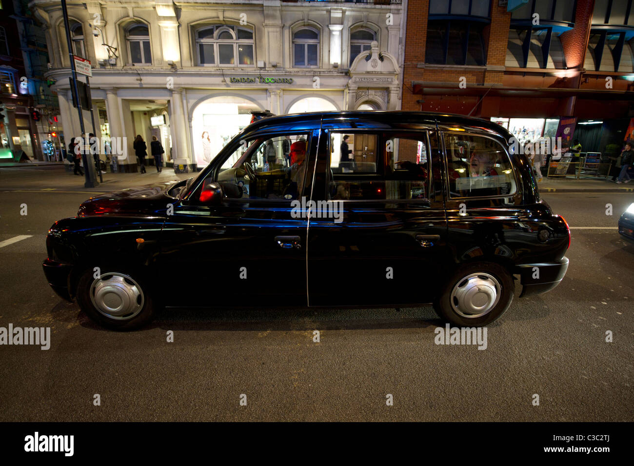 London-taxi Stockfoto