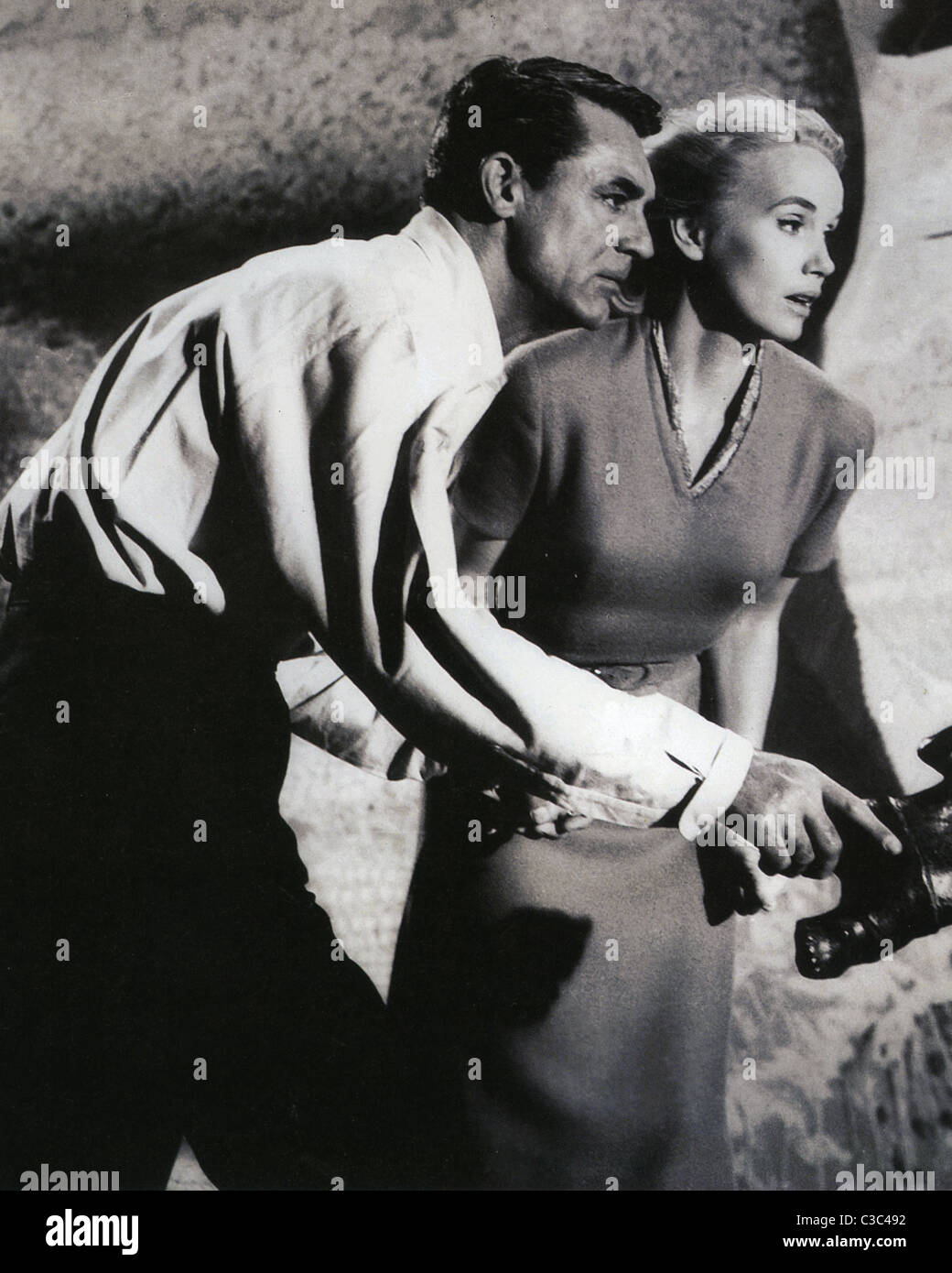Norden durch NORTHWEST 1959 MGM Film mit Cary Grant und Eva Marie Saint unter der Regie von Alfred Hitchcock Stockfoto