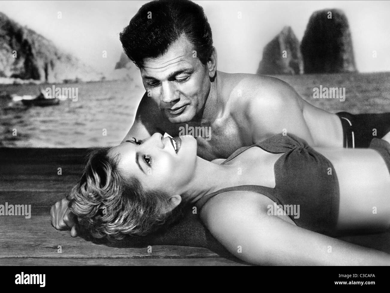 JOAN FONTAINE, Joseph Cotten, SEPTEMBER AFFÄRE, 1950 Stockfoto