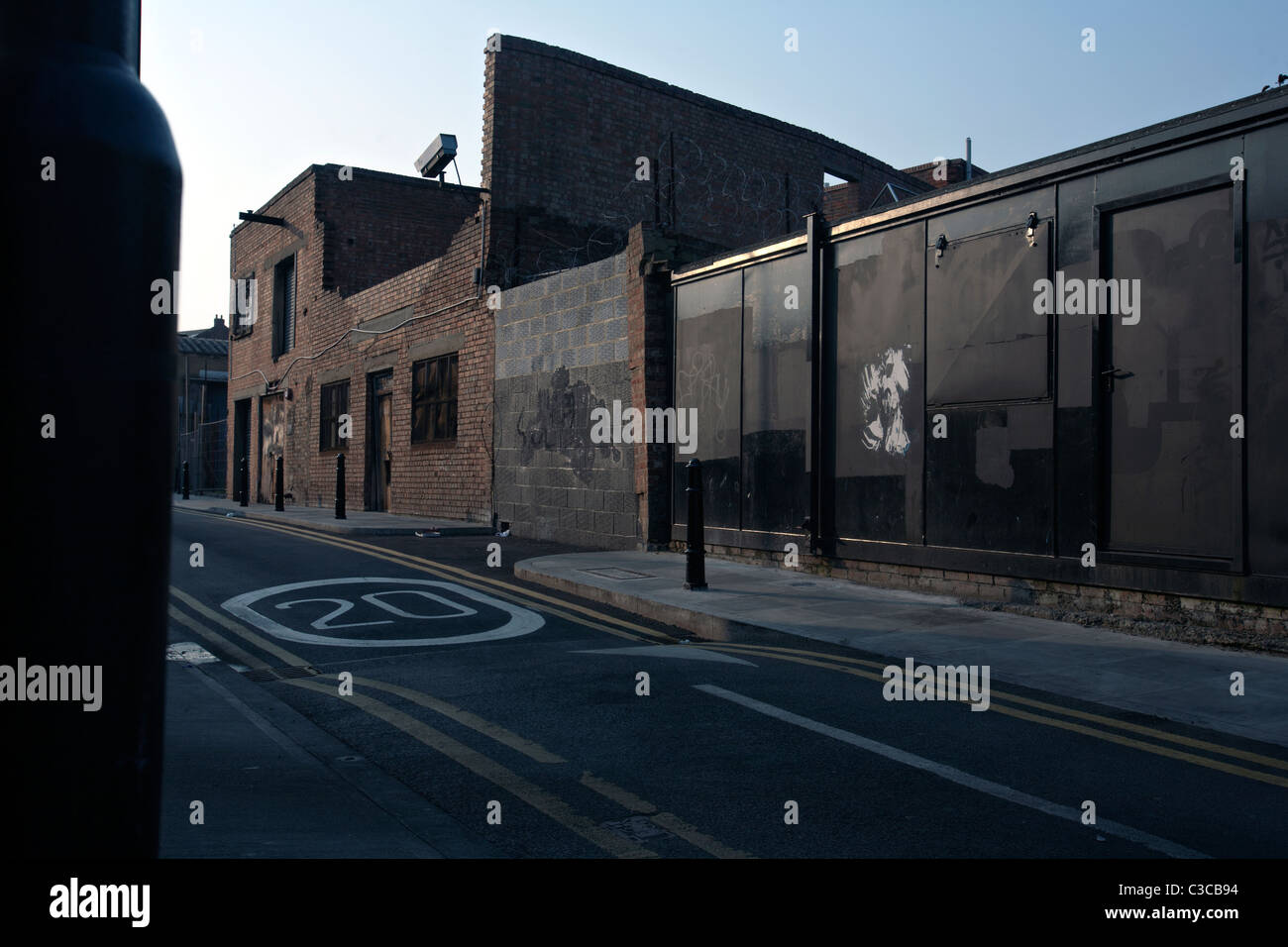 hackney Road in london Stockfoto