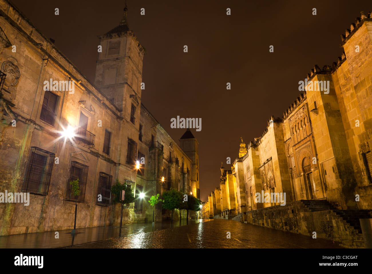 Das äußere der Mesquita, Cordoba, Spanien Stockfoto