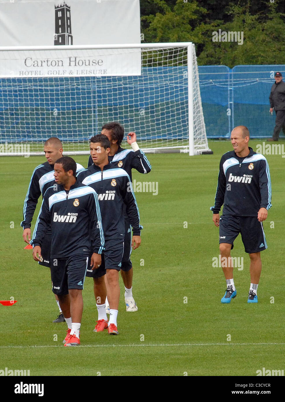 Real Cristiano Ronaldo Wahrend Der Trainingseinheit Im Haus