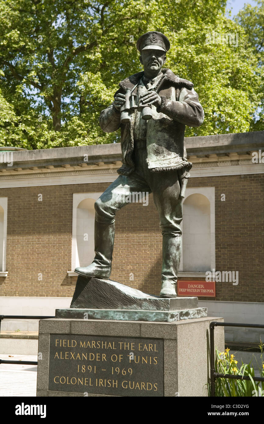 England London Feldmarschall Alexander von Tunis Stockfoto