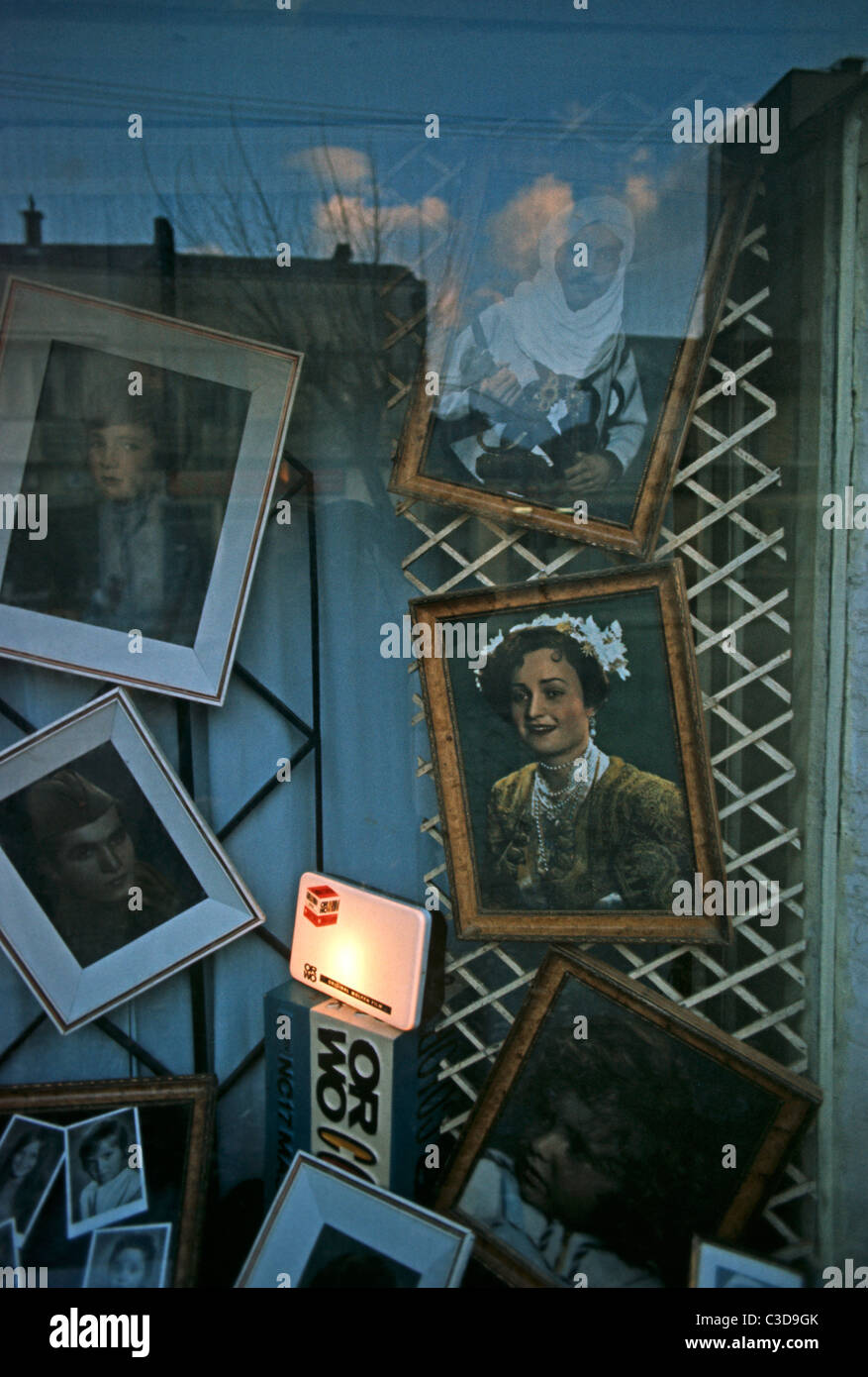 Fotografen Studio Fenster, Sarajevo, Jugoslawien Stockfoto