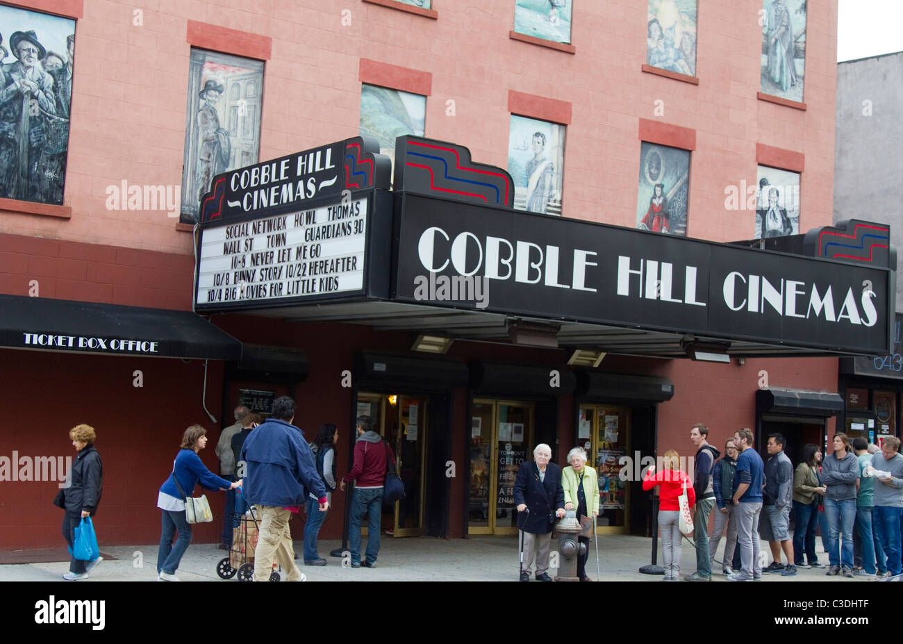 Ein Kino in Brooklyn, New York Stockfoto
