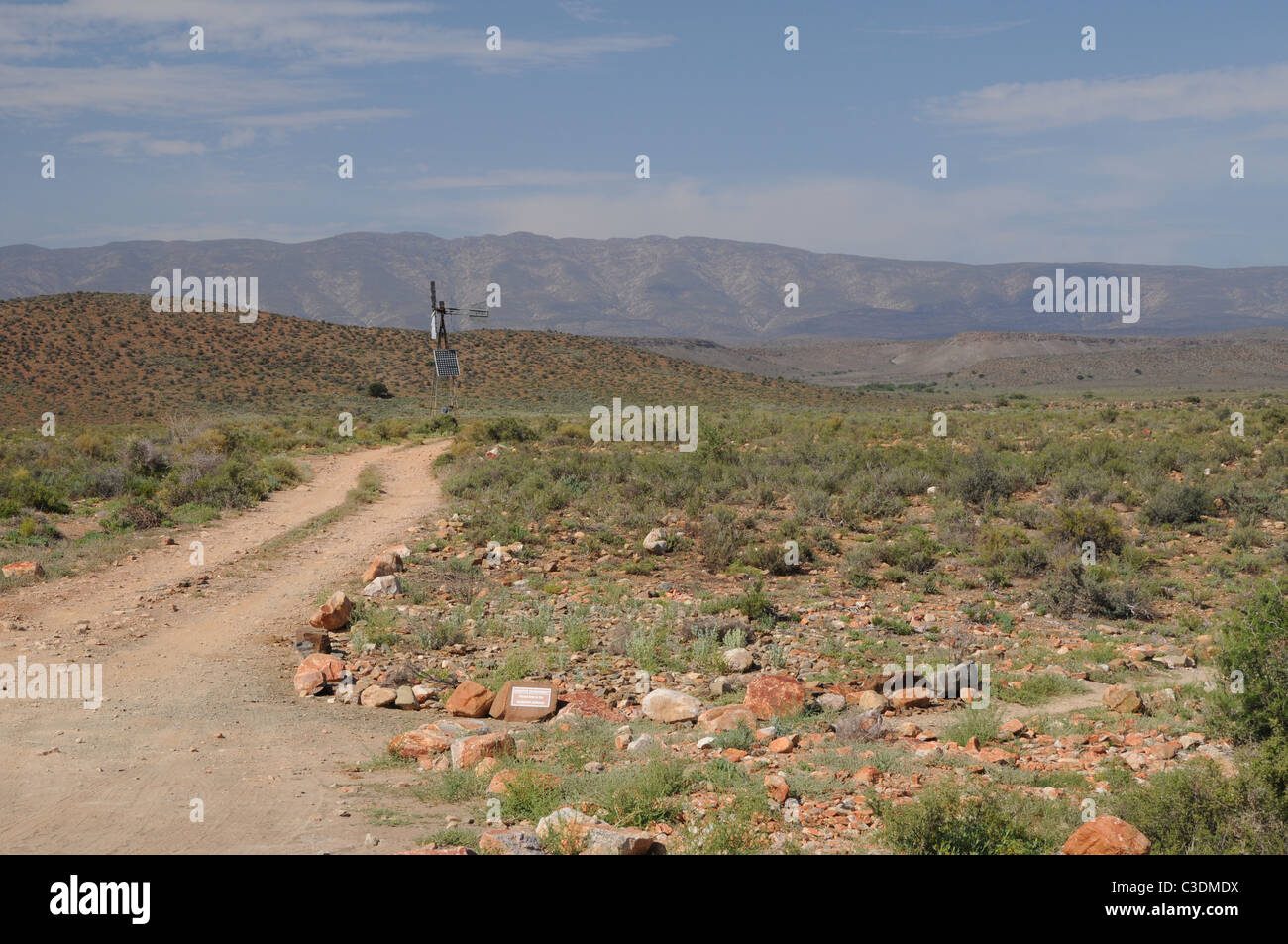 Halbwüste, Sanbona Wildlife reserve, Natur Stockfoto