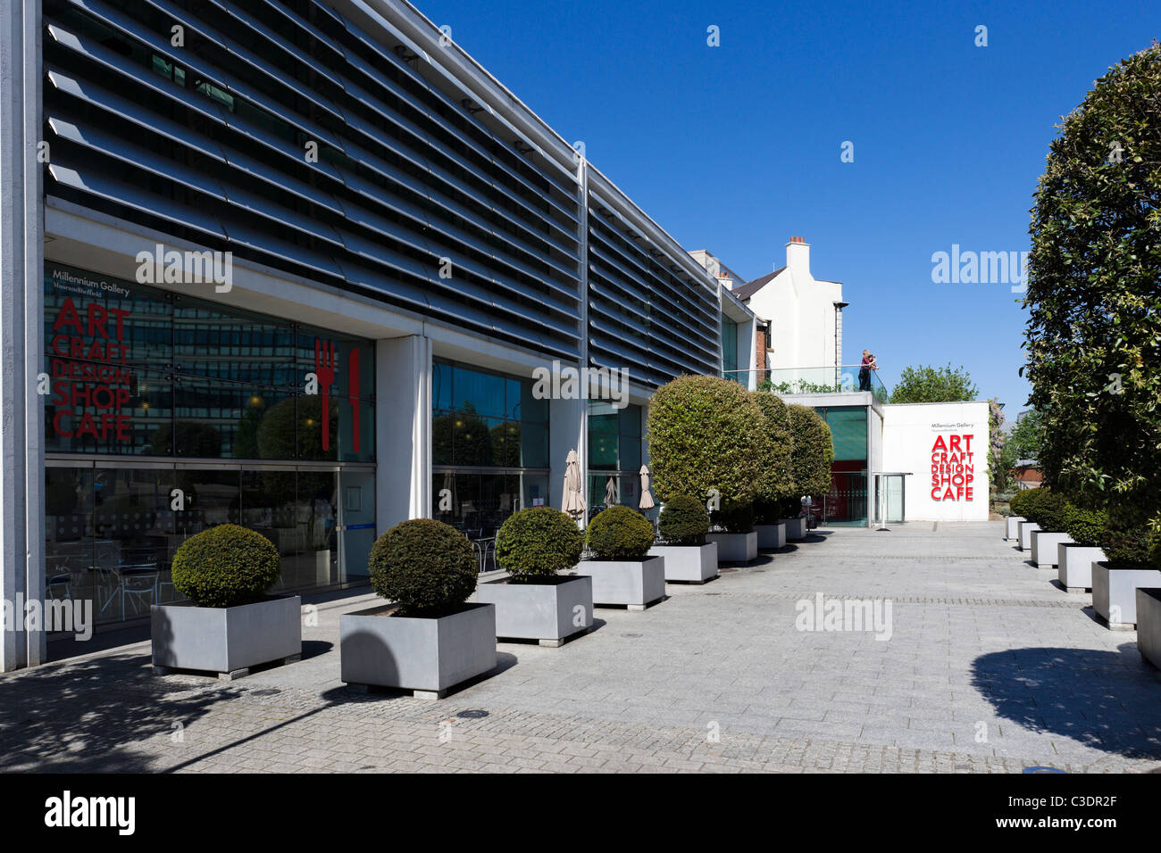 Die Millenniums-Galerie, Sheffield, South Yorkshire, Großbritannien Stockfoto