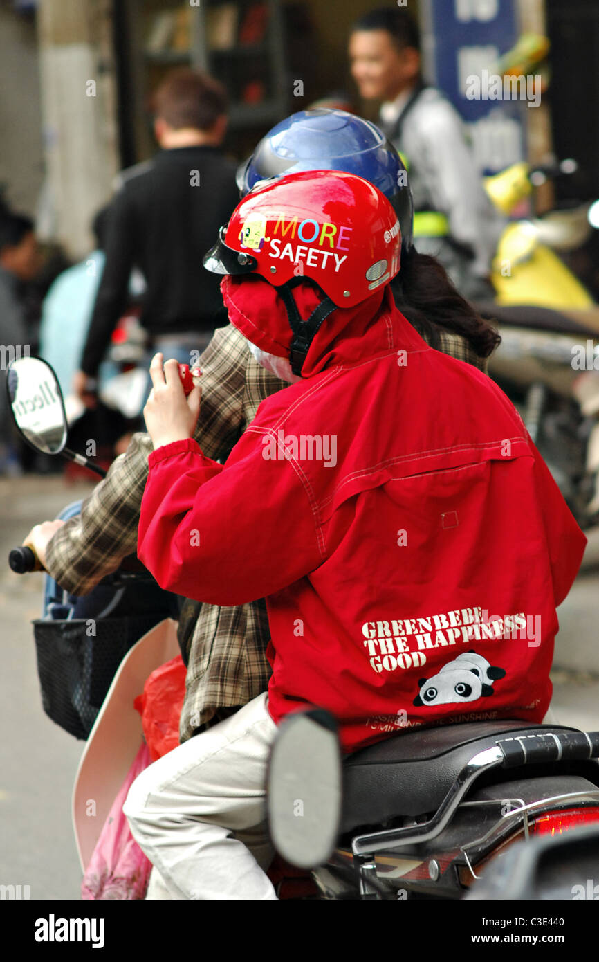 Roller in Hanoi Stockfoto