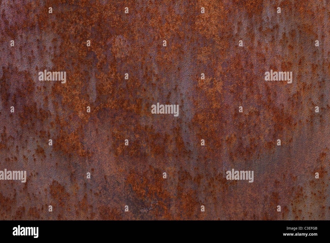 Rusty Iron für Hintergrund Stockfoto