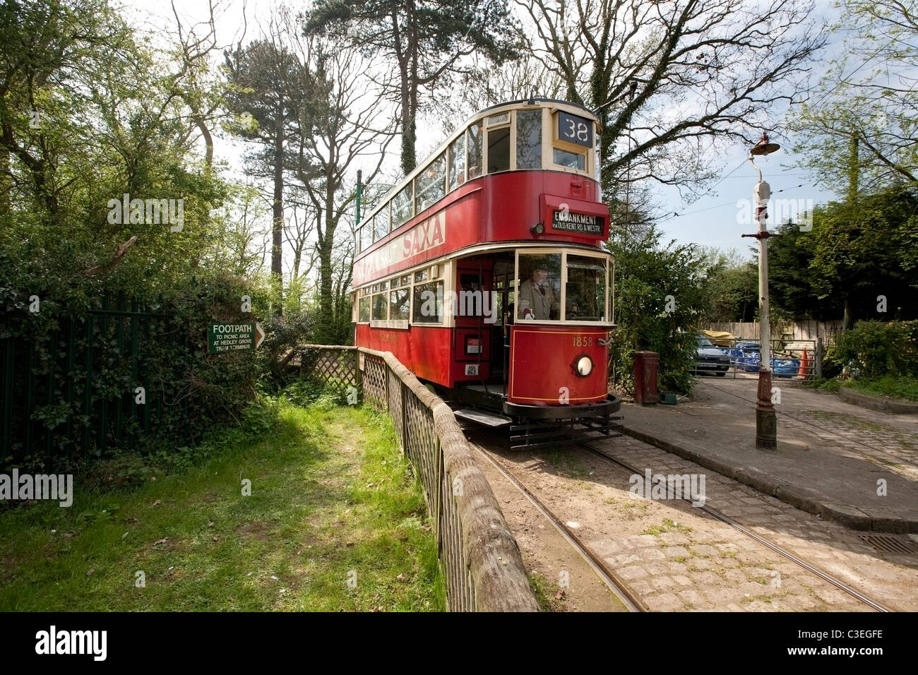 Straßenbahn Stockfoto