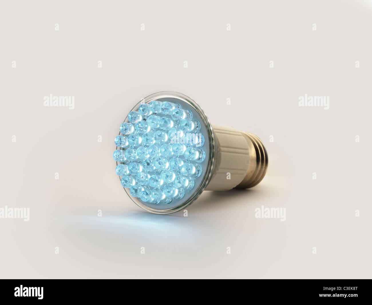 LED-Lampe 8 W Stockfoto