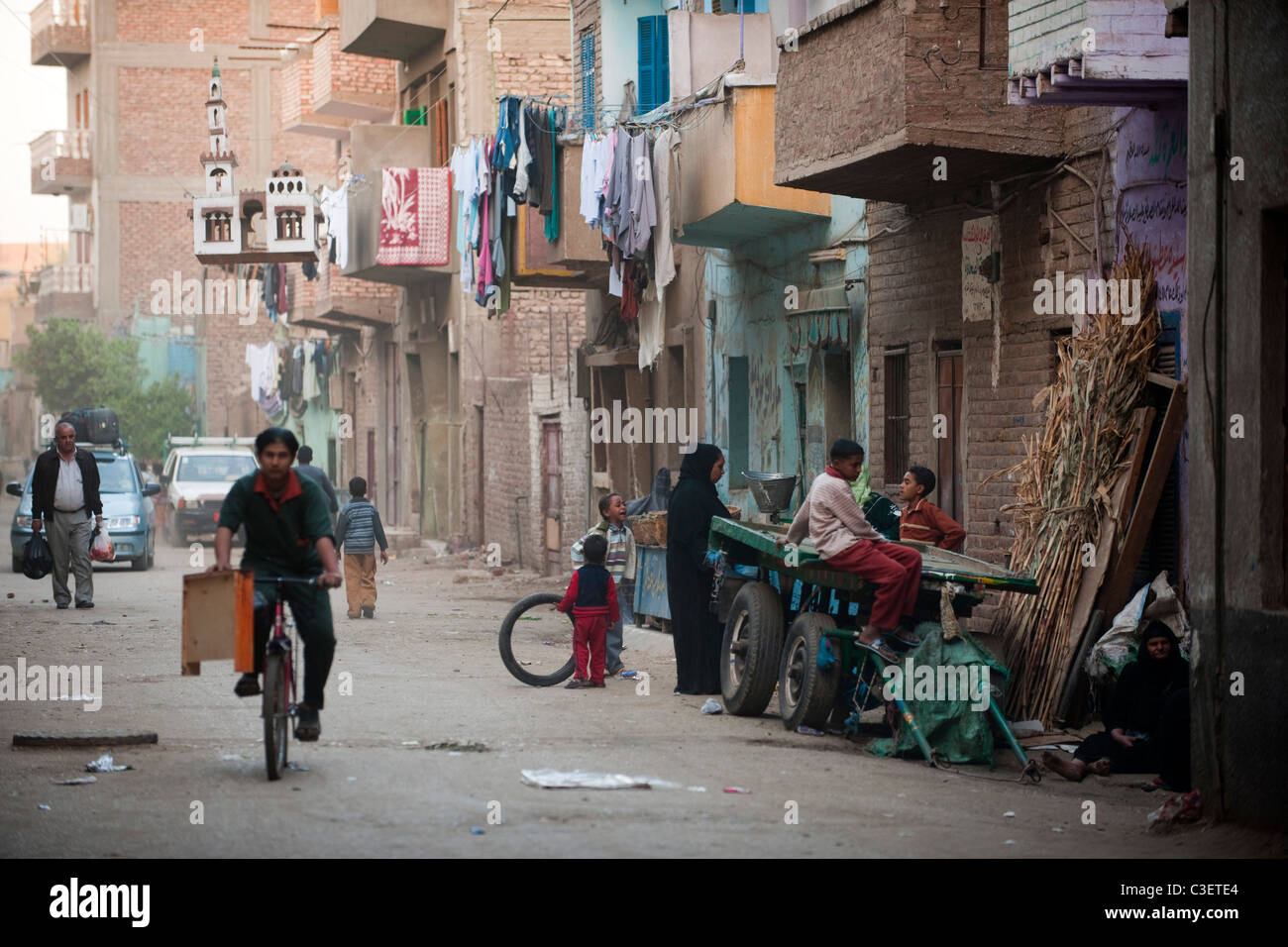 Aegypten, Luxor, Altstadt Stockfoto