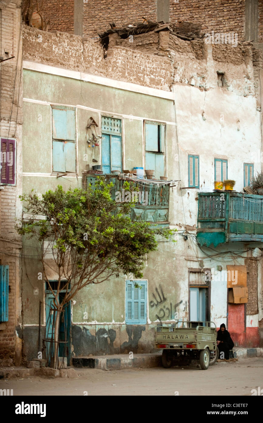 Aegypten, Luxor, Altstadt Stockfoto