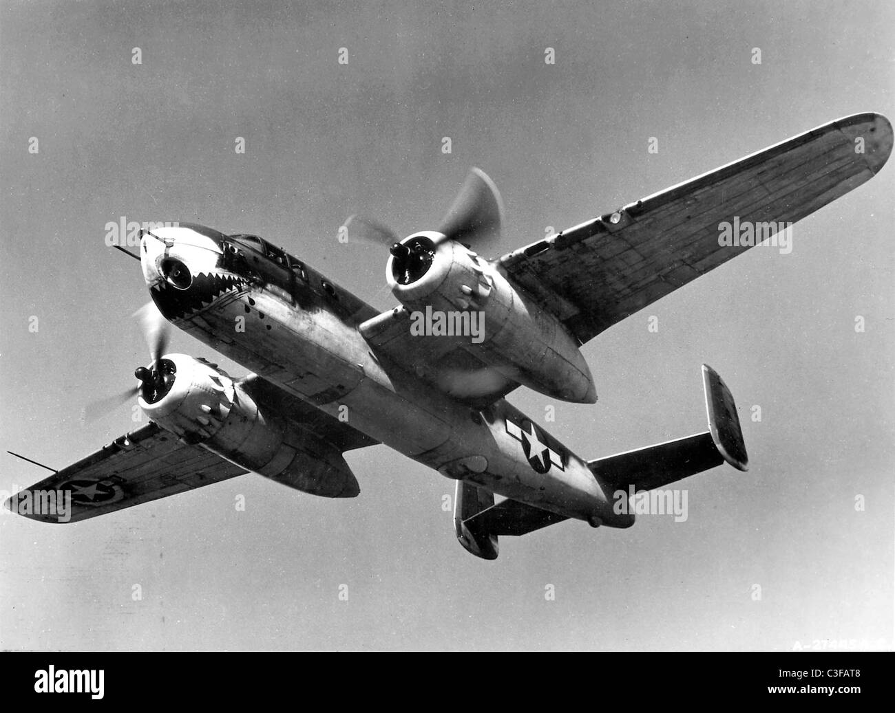 North American B - 25G Mitchell zweimotoriger mittelschwerer bomber Stockfoto