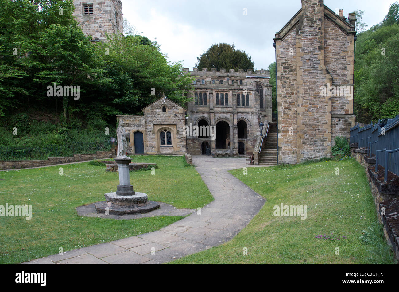 St Winifride Brunnen, Holywell, Nord-wales Stockfoto