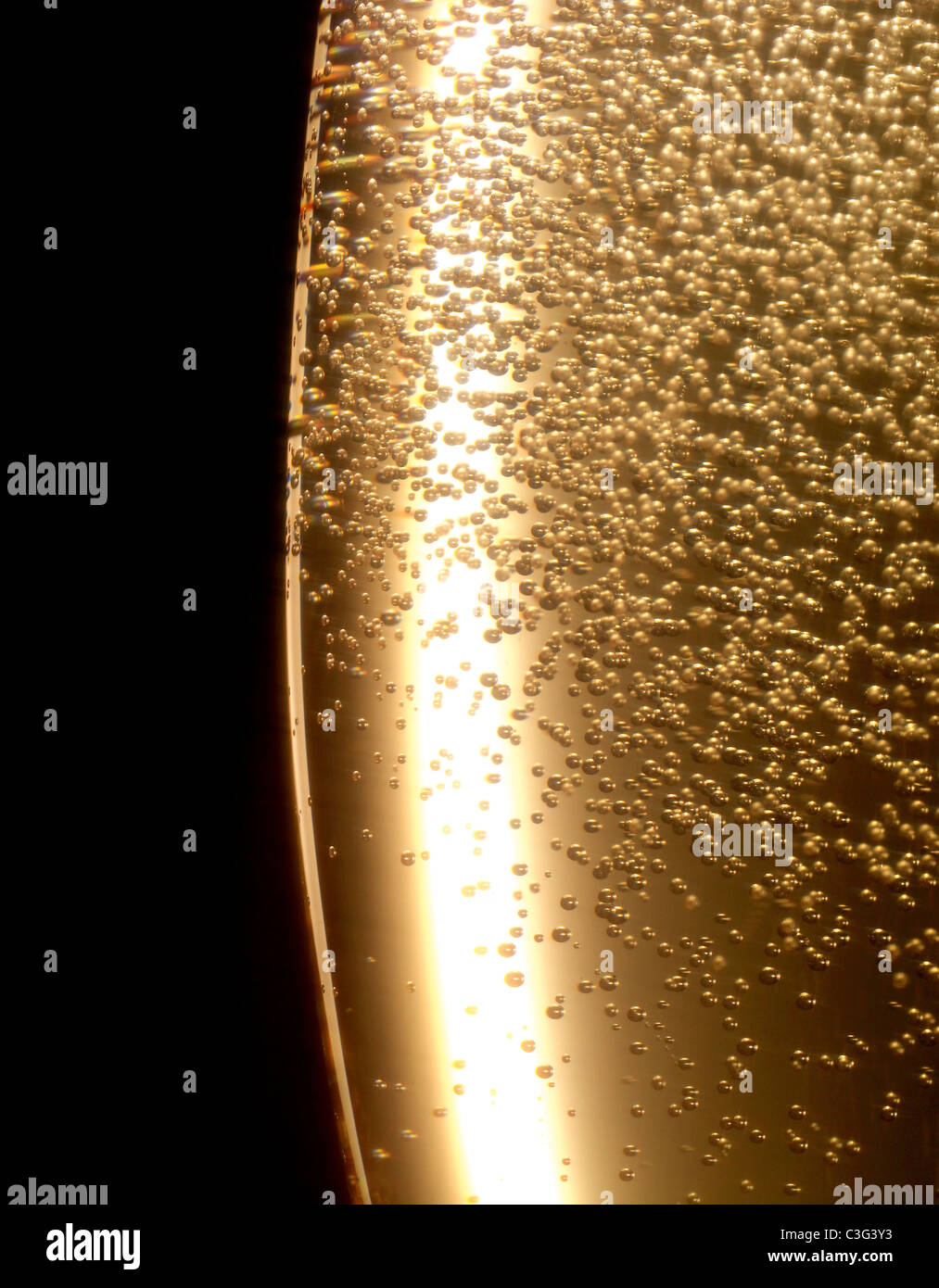 Champagner Stockfoto