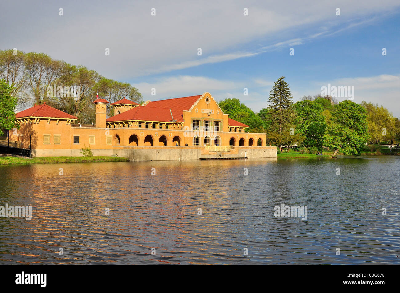 Washington Park Play House in Albany, New York. Stockfoto