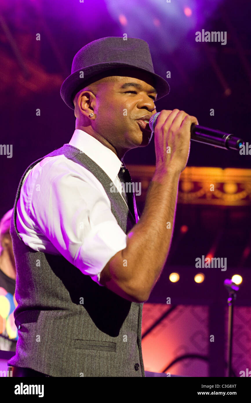 Chris Willis Orange RockCorps Konzert in der Royal Albert Hall London, England - 25.09.09 Stockfoto