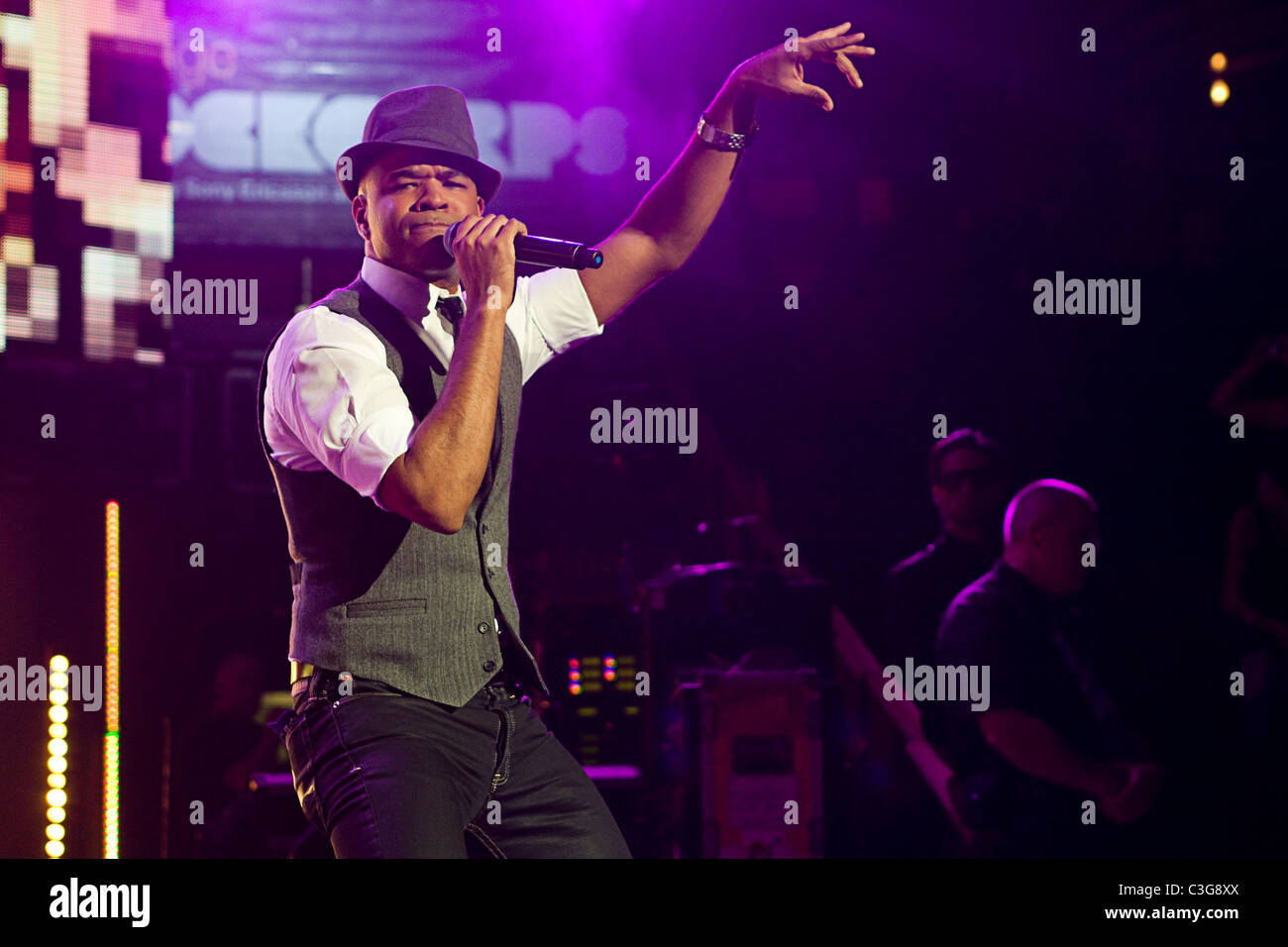 Chris Willis Orange RockCorps Konzert in der Royal Albert Hall London, England - 25.09.09 Stockfoto