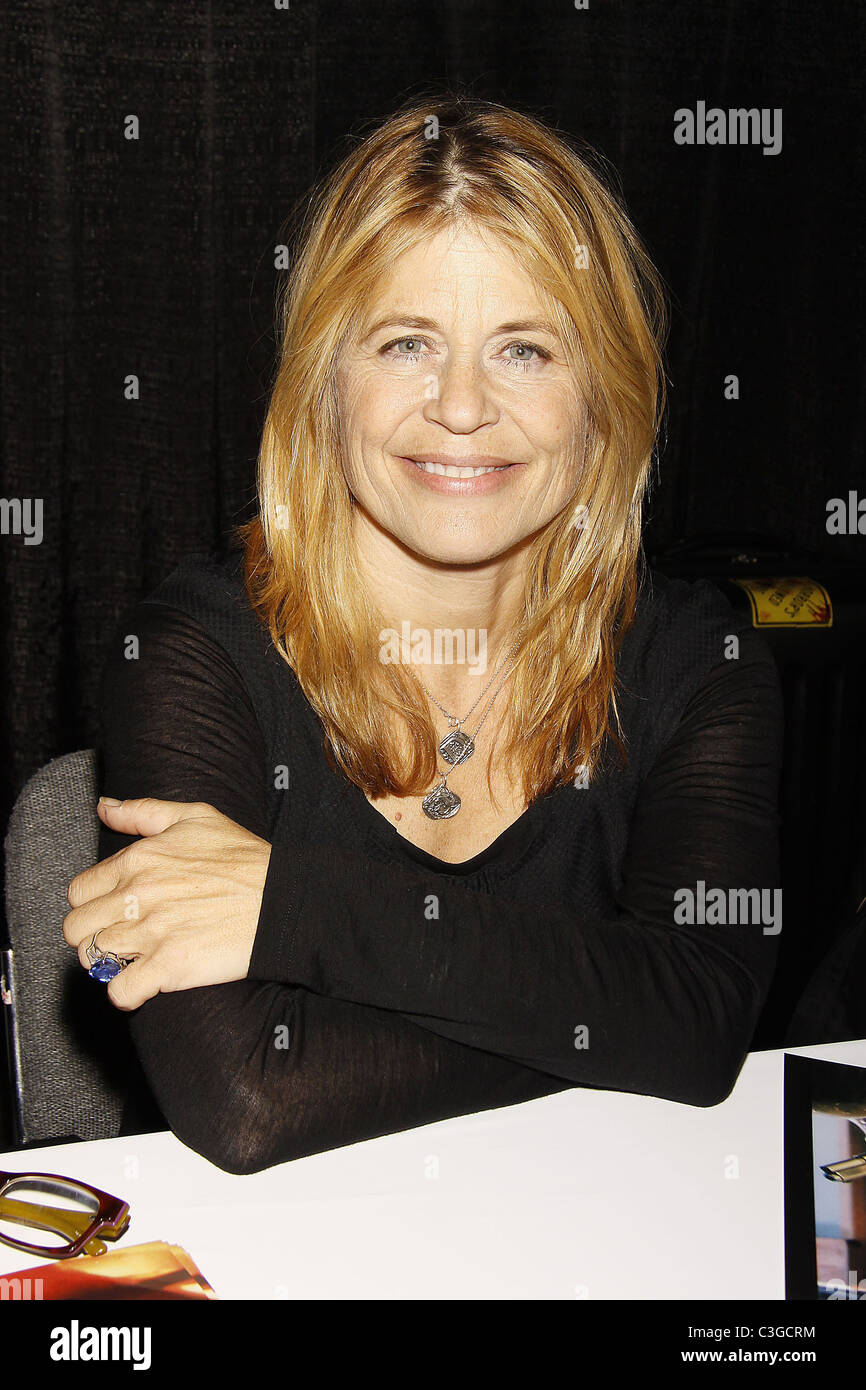 Linda Hamilton Big Apple Comic-Con 2009 an der Pier 94 New York City, USA - 17.10.09 Stockfoto