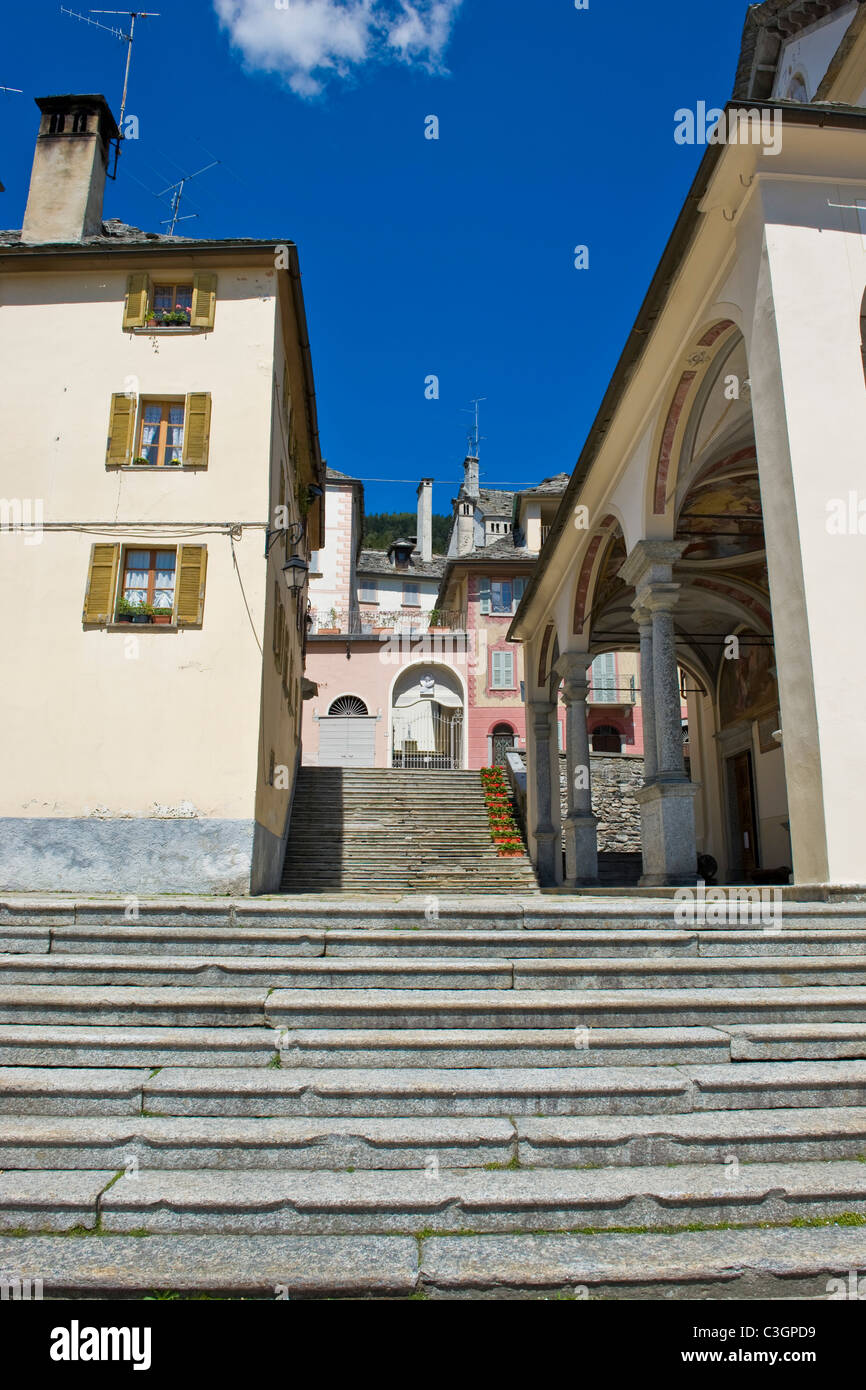 Craveggia, Valle Vigezzo, Piemont, Italien Stockfoto