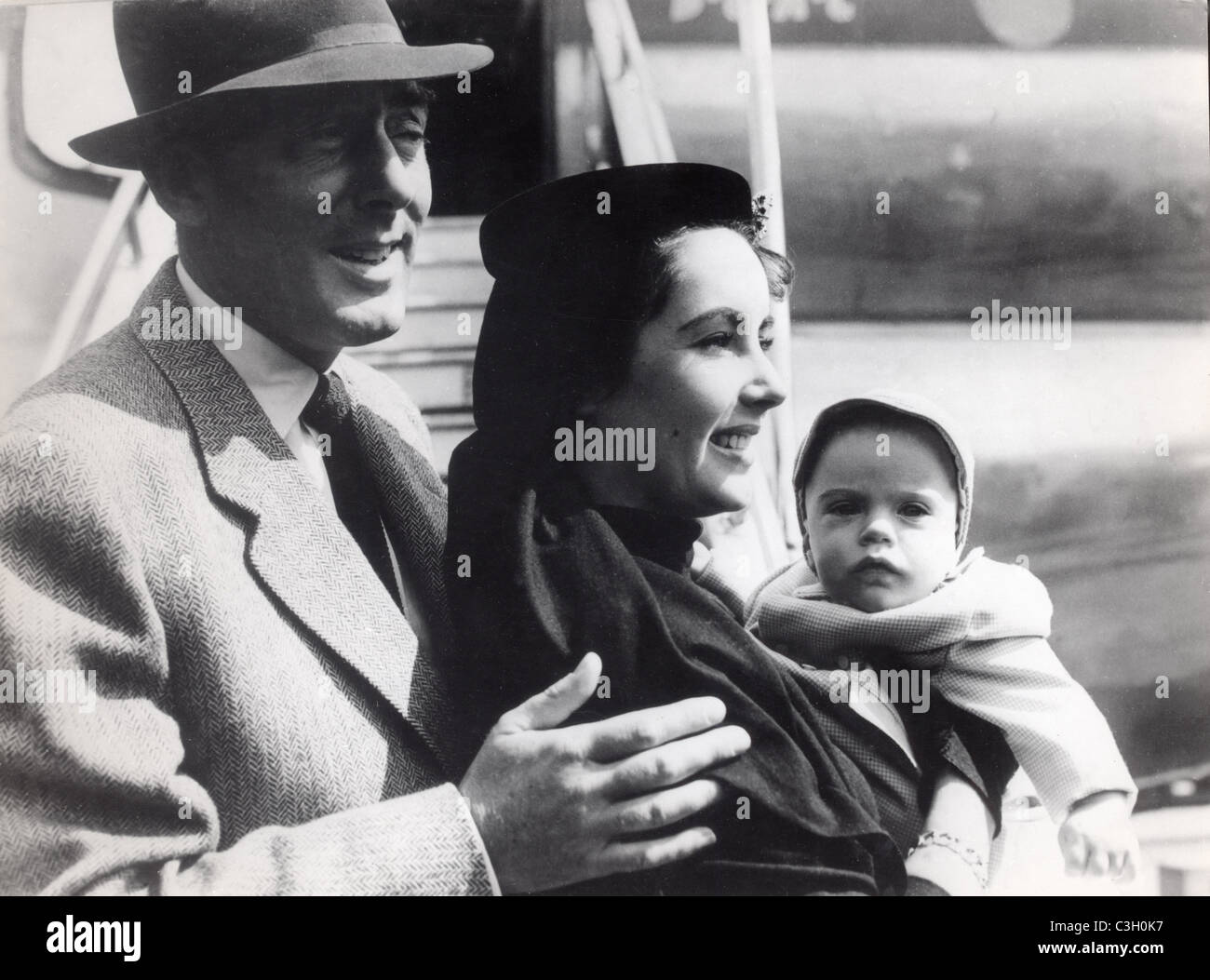 Elizabeth Taylor, Michael Wilding Stockfoto